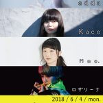 6月4日（月）@心斎橋 Music Club JANUS